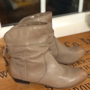 Aldo Taupe Ankle Boots
